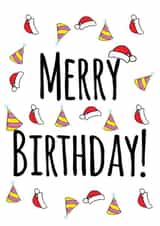 Fun December Birthday Card! created by Leanneco.Studio