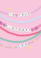 Cute Birthday Card - Taylor Swift - Friendship Bracelet created by Jessica Rachel Sharp