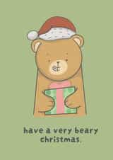 Have A Beary Christmas created by Richard Darani