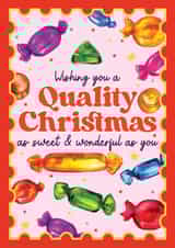 Cute Christmas Card - Quality Street created by Foggish