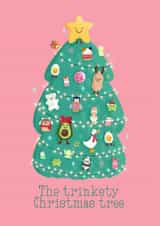 Cute Christmas Card - The Trinkety Christmas Tree! created by Ellie MH Designs