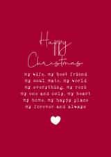 My Forever and Always - Wife - Christmas Card created by Cake For Breakfast