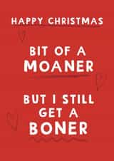 Happy Christmas rude card for her created by Giddy Kipper