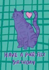 Cute Kitten Birthday Wishes for Cat Lovers created by Makeadaze