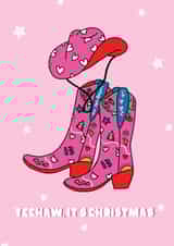 Yeehaw it's Christmas! This fun festive card is great for friends. created by Just Daydreaming