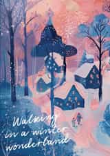 Pretty Christmas Card - Winter Wonderland created by Feel Good Supplies