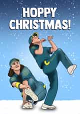 Funny Christmas Card - Raygun Breaking - Hoppy Christmas created by I Draw Stuff 