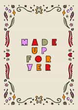 Pretty Congratulations Card - Made Up For Yer - Northern created by Freya Niamh Design