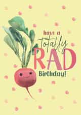 Cute Birthday Card - Totally Rad created by Michelle Khoury