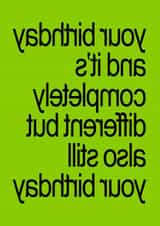 Fun Birthday Card - Brat - Charli XCX created by Atwood & Atwood