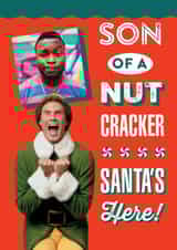 Personalised Christmas Photo Card created by Danilo - Personalised Elf Film Christmas Photo Card – Son of a Nutcracker!