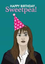Funny Birthday Card - Sweetpea created by I Made A Card
