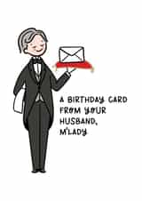 Fun Birthday Card - For Wife - From Husband created by Lyndsay Moon