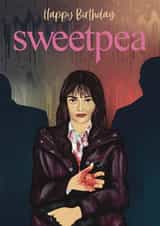 Funny Birthday Card - Sweetpea created by Choo Choo