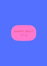 Cute ‘Sorry’ Card created by THIS AND THAT