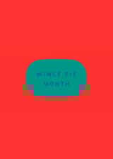 Simple Christmas Card Summing Up December created by THIS AND THAT