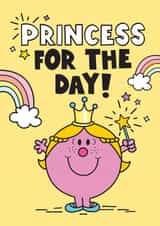 Cute Birthday Card - Mr. Men - Little Miss Princess created by Mr. Men