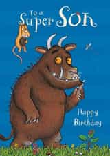 Gruffalo Birthday Card for a Super Son created by Danilo