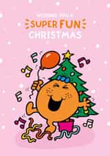 Cute Christmas Card for her - Mr. Men - Little Miss Fun created by Mr. Men