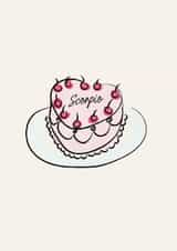 cute star sign birthday card scorpio astrology for mum friend partner created by DesignGal