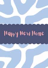 Contemporary New Home Card - Pattern - Happy New Home created by Star Studio