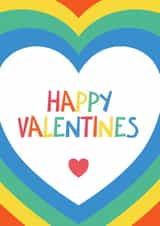 Fun Valentines Day Card - LGBTQ+ - Pride created by Bev O'Connor || @oconnordesign