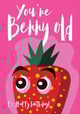 A Berry Old Birthday Card | Happy Birthday Card | created by LB Designs