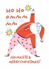 Arty Christmas Card - Zen Santa created by Sabrin Deirani