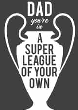 Humorous Father's Day card created by Proper Gander Design