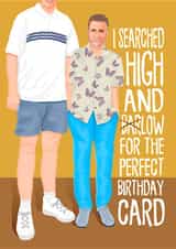 Funny Birthday Card - Trending - Viral - Gary Barlow's Very Tall Son created by Atwood & Atwood