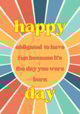 Birthday Card - Funny Birthday Card created by Jen Som