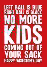 Rude Get Well Card - Vasectomy Poem created by Blind Faith