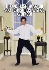 Funny Christmas Card - Hugh Grant created by I Draw Stuff