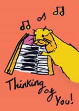 Thinking of You - Cute and Playful - Otter Playing the Piano created by Serena Hirameki