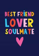 Cute Valentine's Day Card - Best Friend - Lover created by Lucy Maggie Designs