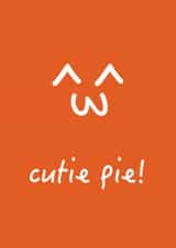 Cute smiley card for a cute person in your life! created by Samuel Alexander Design