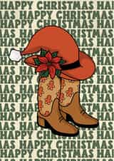 Ginger Bread Christmas Boots created by Rhianna Horton