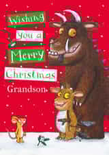 Gruffalo’s Child Christmas Card for Grandson – Festive Wishes created by Danilo