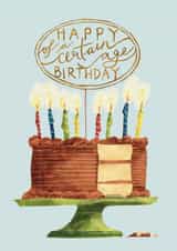 Funny Birthday Card - Of A Certain Age created by Julep and Trubbs