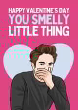 Funny Valentine's Day Card - Edward Cullen Twilight Saga - You Smelly created by Sundiva Designs