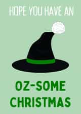 Funny Christmas Card - Wicked - Oz-Some Christmas created by Every Cloud Collection