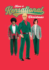 Barbie Kensational Christmas Card created by Danilo