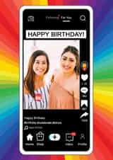 Personalised Birthday Photo Card created by Mo&Co - Fun Birthday Card - TikTok