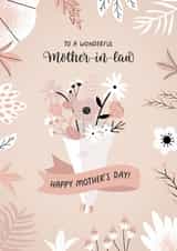 Classic Mother's Day Card - Wonderful Mother In Law created by Evie Garnett Designs