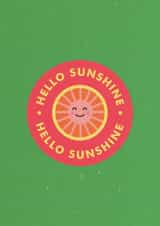 Cute Just Because/New Baby Card - Hello - Sunshine created by Me & Hue Studio