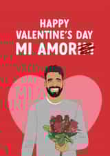 Funny Valentine's Day Card - For Football Lover - Ruben Amorim - Mi Amore created by The Cake Thief