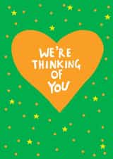 Classic Thinking Of You Card - Bright Heart created by Earlybird
