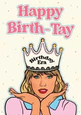 Cute Birthday Card - Taylor Swift - Birthday Era created by Foggish