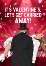 Fun Valentine's Day Card - Taylor Swift - Carried Away created by Mrs Best Paper Co.