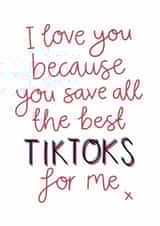 Funny Valentine's Day Card - TikTok Videos created by Two For Joy Illustration